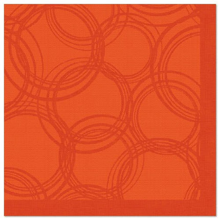PAPSTAR 50 Servietten "ROYAL Collection" 1/4-Falz 40 x 40 cm nektarine