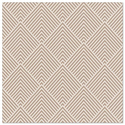 PAPSTAR 50 Servietten "ROYAL Collection" 1/4-Falz 40 x 40 cm braun