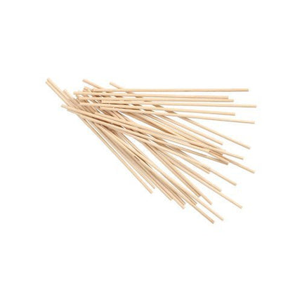 PAPSTAR Holzstäbe "pure" Ø 3 mm, 15 cm, vielseitig einsetzbar | Folie (1000 Stück)