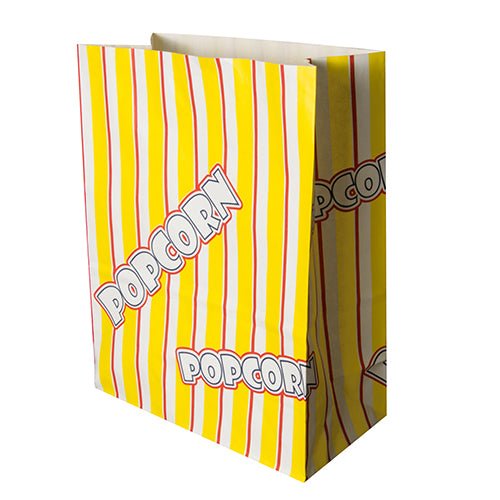 PAPSTAR 100 Popcorn Tüten, Pergament-Ersatz "Popcorn" fettdicht