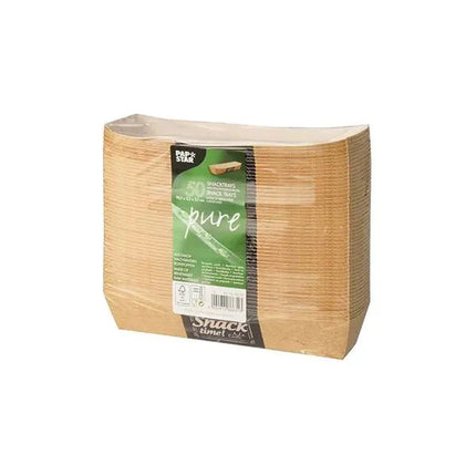 PAPSTAR 50 Snacktrays, Pappe "pure" "Good Food"