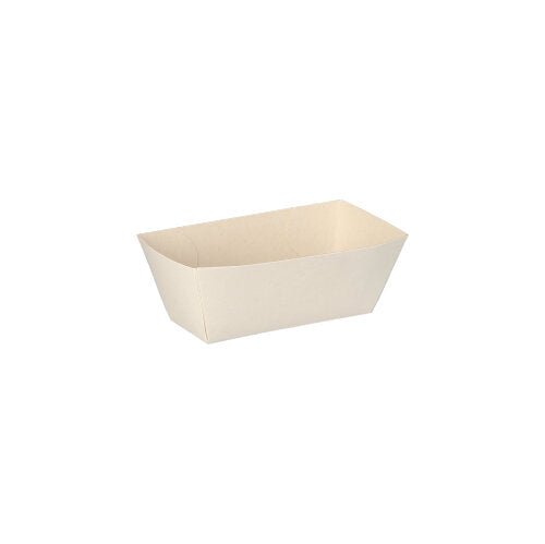 PAPSTAR Saucentrays "pure" 3,5x3 cm, weiß, ideal für Snacks | Schrumpffolie (50 Stück)