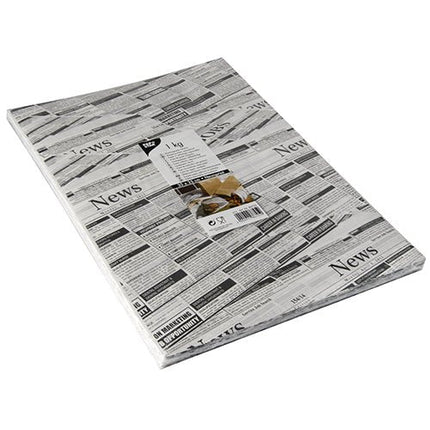 PAPSTAR Einschlagpapiere, Pergament-Ersatz 35 cm x 25 cm fettdicht