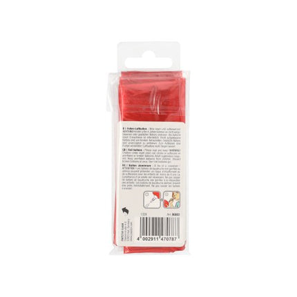 PAPSTAR Folienluftballon Herz rot, Ø 45 cm, ideal für Feiern | Beutel (1 Stück)