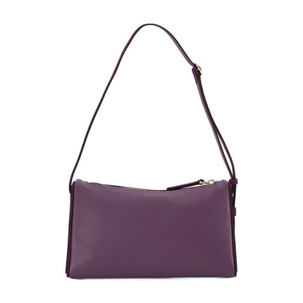 Mini Prism Hobo Bag - Manu Atelier - Steel/Purple - Leather
