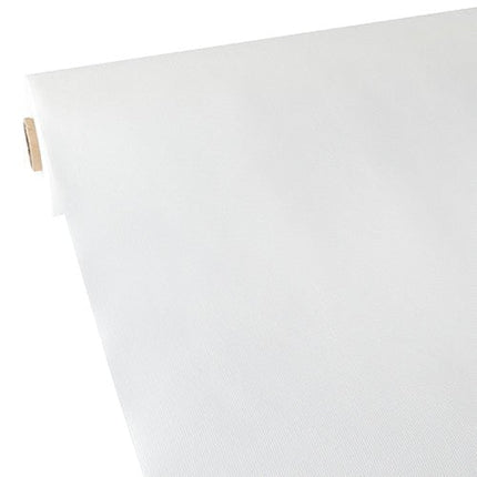 Starpak Tischdecke, stoffähnlich, Vlies "soft selection" 40 m x 0,9 m weiss | Karton (1 Rolle)