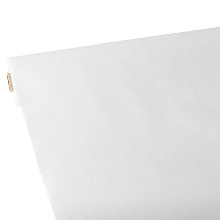 Starpak Tischdecke, stoffähnlich, Vlies "soft selection" 25 m x 1,18 m weiss | Karton (1 Rolle)