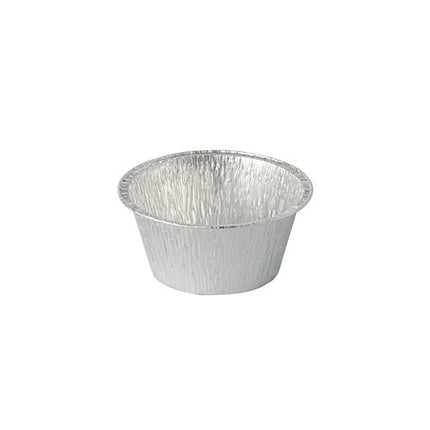 Starpak 100 Schalen, Alu rund 0,12 l Ø 8,5 cm · 3,9 cm | Folie (100 Stück)