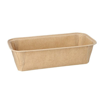 PAPSTAR 25 Backformen "pure" eckig braun