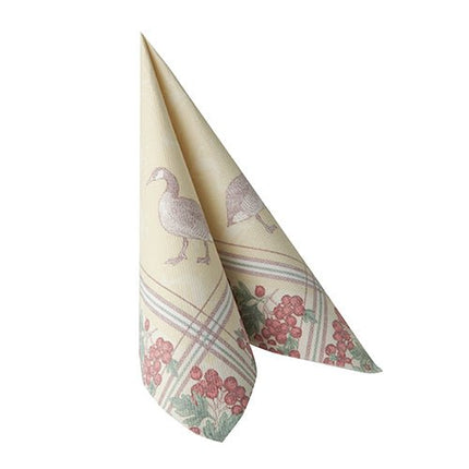 PAPSTAR 50 Servietten "ROYAL Collection" 1/4-Falz 40 x 40 cm Design