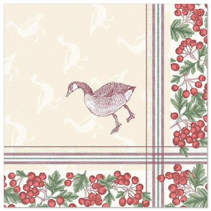 PAPSTAR 50 Servietten "ROYAL Collection" 1/4-Falz 40 x 40 cm Design