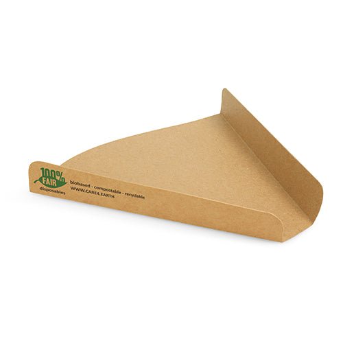 PAPSTAR Pizza-Trays "pure", extra groß, braun, 100% Fair | Folie (80 Stück)