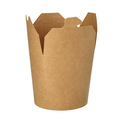 PAPSTAR 25 Snackboxen, Pappe eckig braun