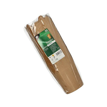 PAPSTAR 25 Snackboxen, Pappe eckig braun