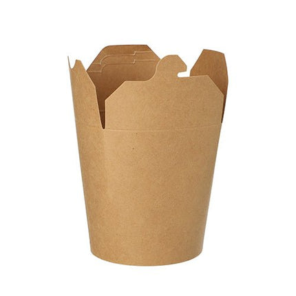 PAPSTAR 25 Snackboxen, Pappe eckig braun