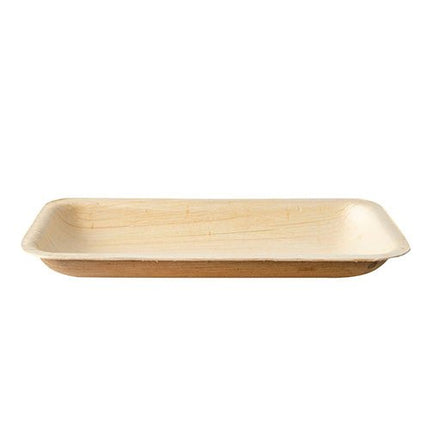 PAPSTAR 25 Tabletts, Palmblatt "pure" eckig