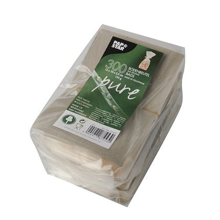 PAPSTAR 300 Bodenbeutel, Zellglas "pure" transparent