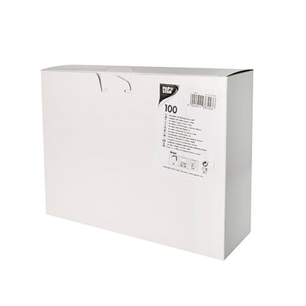 Starpak 100 Bestecktaschen, Airlaid 40 cm x 48 cm mit Besteckfalz