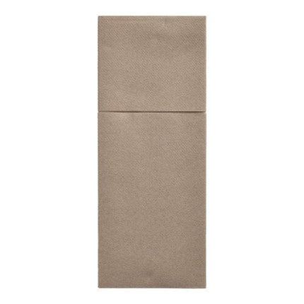 Starpak 100 Bestecktaschen, Airlaid 40 cm x 48 cm mit Besteckfalz