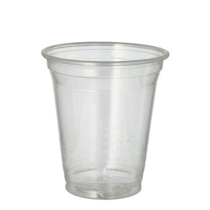 PAPSTAR Kaltgetränkebecher PLA "pure", glasklar, Ø 9,5 cm | Folie (70 Stück)