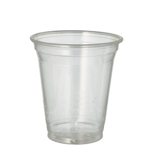 PAPSTAR Kaltgetränkebecher PLA "pure", glasklar, Ø 9,5 cm | Folie (70 Stück)