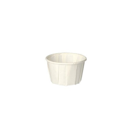 PAPSTAR 250 Dressingbecher, Papier "pure" rund weiss