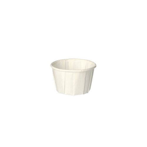 PAPSTAR 250 Dressingbecher, Papier "pure" rund weiss