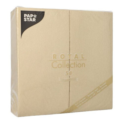PAPSTAR 50 Servietten "ROYAL Collection" 1/8-Falz 40 x 40 cm