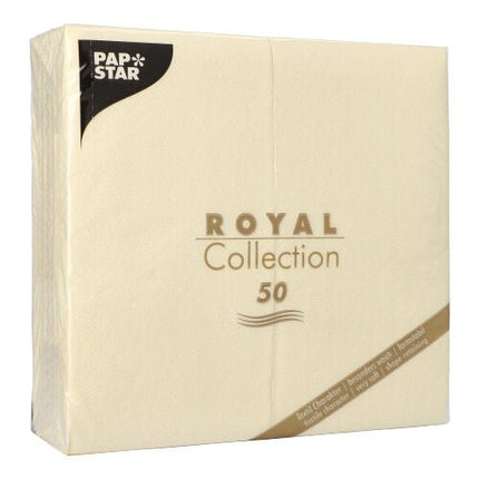 PAPSTAR 50 Servietten "ROYAL Collection" 1/8-Falz 40 x 40 cm