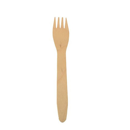 PAPSTAR 10 Gabeln, Holz "pure"