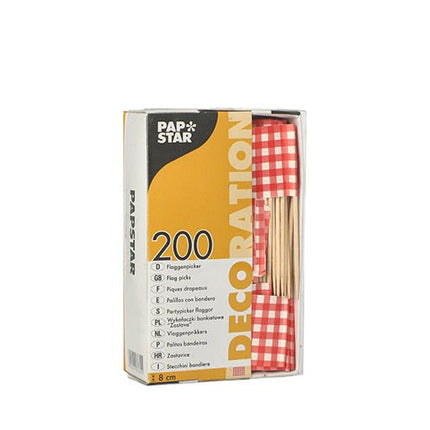 PAPSTAR 200 Deko-Picker 8 cm