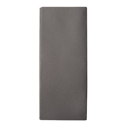 Starpak 100 Servietten, stoffähnlich, Airlaid 1/8-Falz 40 cm x 48 cm anthrazit "Premium" | Faltschachtel (100 Stück)