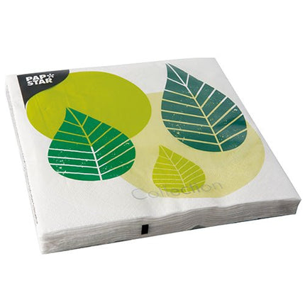 PAPSTAR 20 Servietten, 40 cm x 40 cm 3-lagig 1/4-Falz
