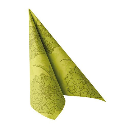 PAPSTAR 50 Servietten "ROYAL Collection" 1/4-Falz 40 x 40 cm grün