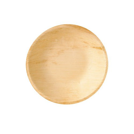 PAPSTAR Palmblatt Schalen rund, 17,5 cm, umweltfreundlich, 6er Set | Schrumpffolie (6 Stück)