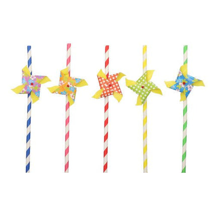 PAPSTAR 50 Trinkhalme, Papier Ø 6 mm · 20 cm