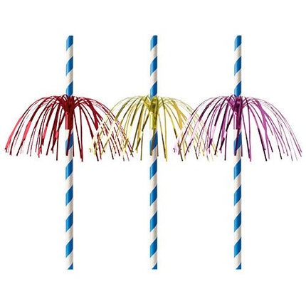 PAPSTAR 50 Trinkhalme, Papier Ø 6 mm · 20 cm