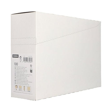 Starpak 100 Bestecktaschen, Airlaid 40 cm x 33 cm mit Besteckfalz
