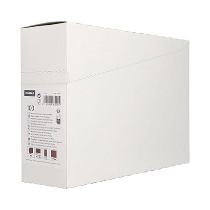 Starpak 100 Bestecktaschen, Airlaid 40 cm x 33 cm mit Besteckfalz