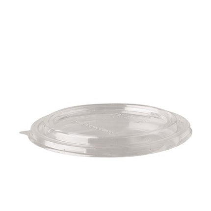 PAPSTAR 50 Deckel für Salatschalen, rund klar 2 cm Höhe PLA