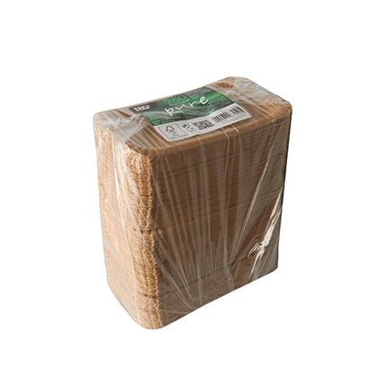 PAPSTAR 250 Teller, Pappe "pure" eckig weiss