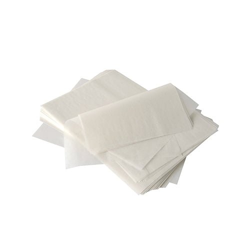 PAPSTAR Sahneabdeckpapier "pure" 32x22 cm, weiß, Palmwachsbeschichtung | Spenderkarton (1000 Stück)