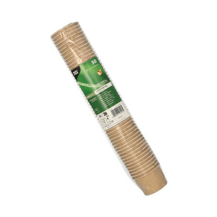PAPSTAR 50 Portionsbecher, Pappe braun