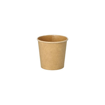 PAPSTAR 50 Portionsbecher, Pappe braun