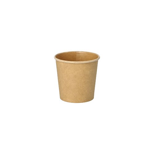 PAPSTAR 50 Portionsbecher, Pappe braun