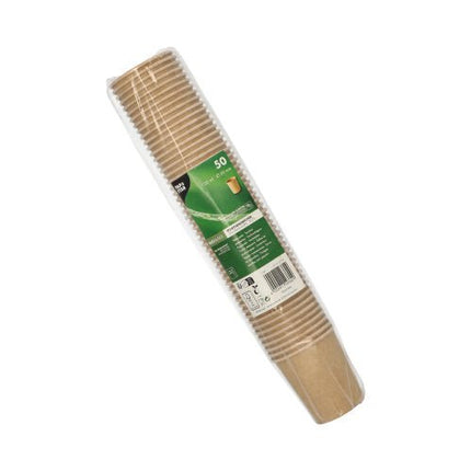 PAPSTAR 50 Portionsbecher, Pappe braun