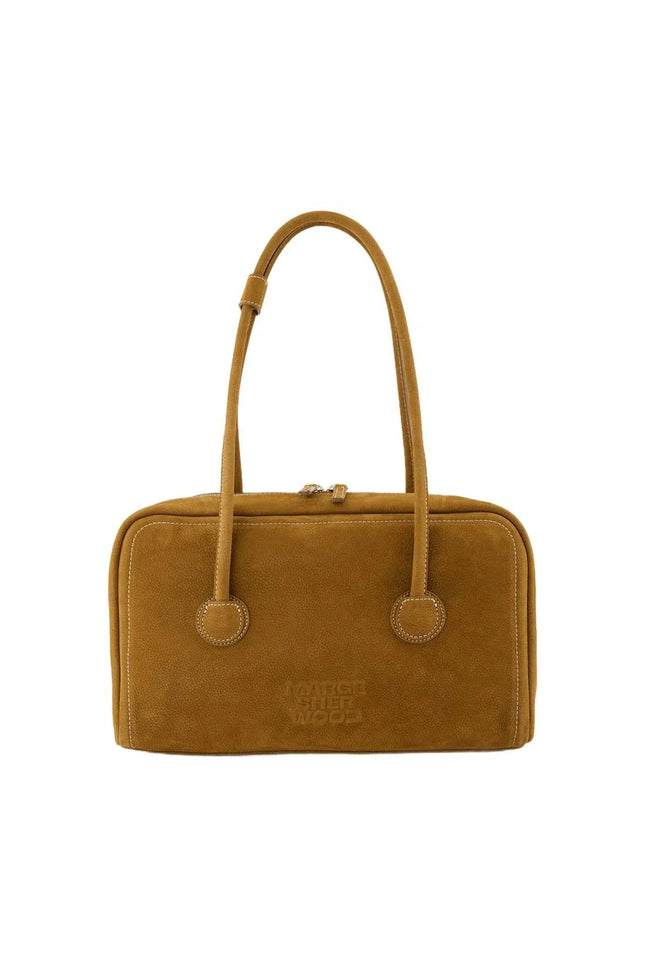 Soft Boston Schultertasche - Margesherwood - Leder - Braun