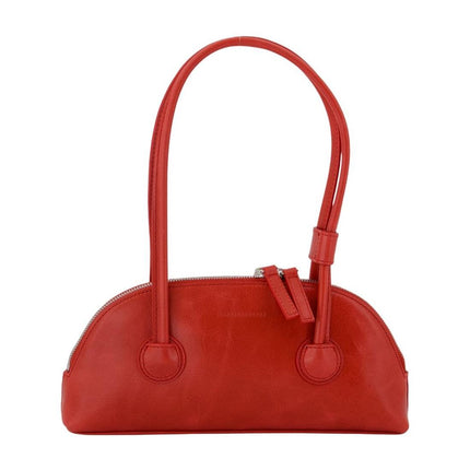 Bessette Schultertasche - Margesherwood - Leder - Rot