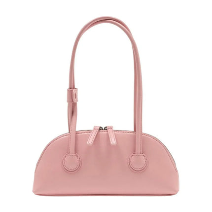 Bessette Schultertasche - Margesherwood - Leder - Rosa