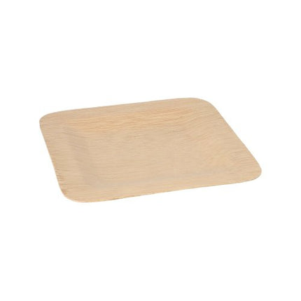 PAPSTAR 10 Teller, Bambus "pure" eckig